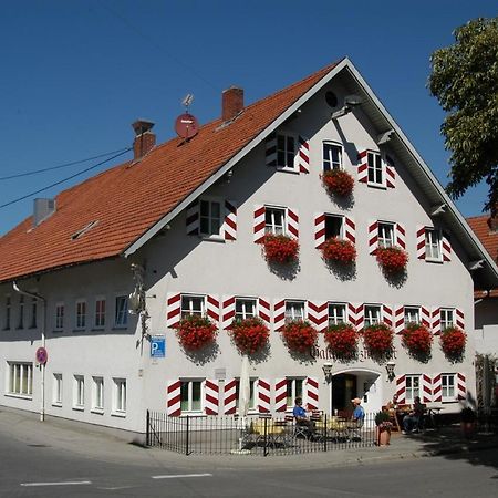 Hotel Gasthaus Zur Post Waal Exterior foto