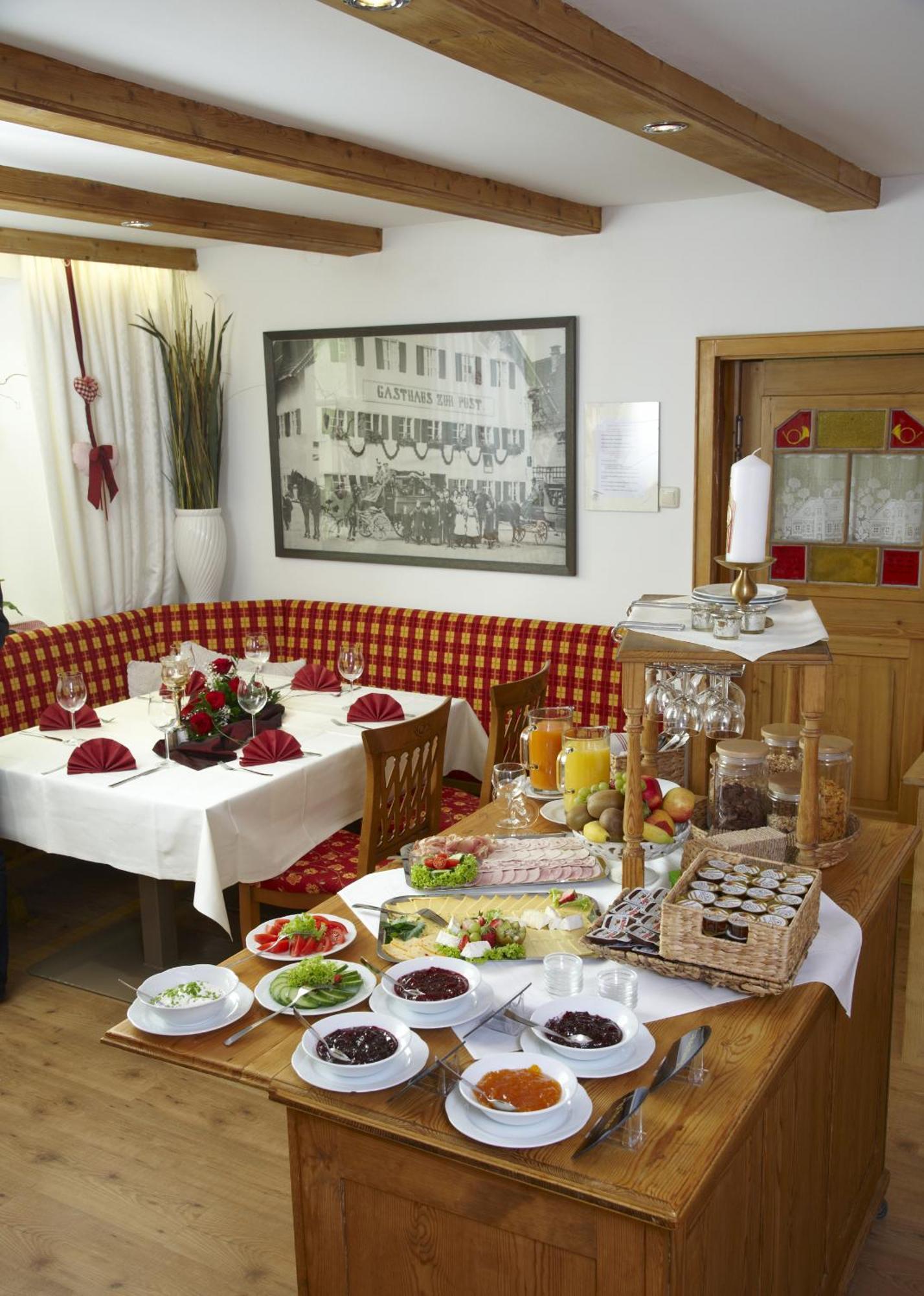 Gasthaus Zur Post Waal Exterior foto